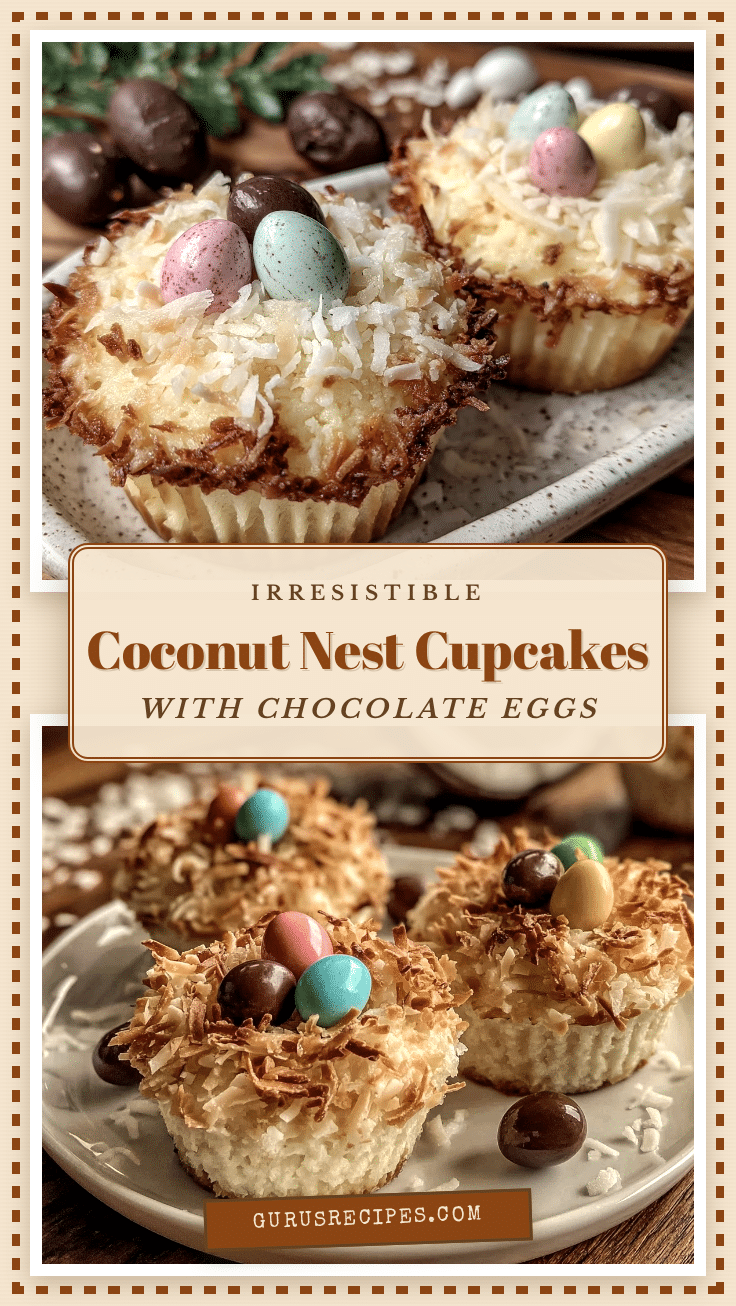 Coconut Nest Cupcakes recipe
