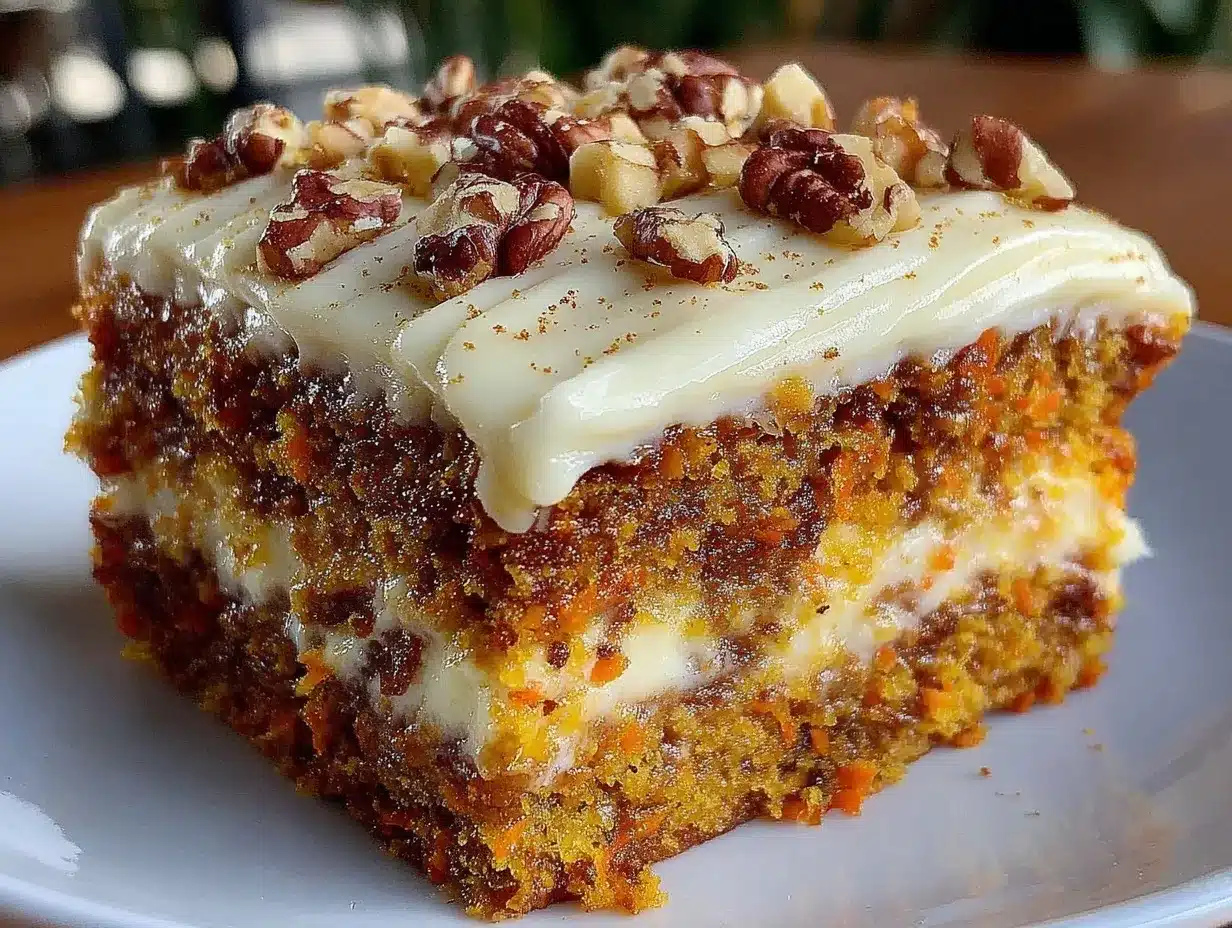 cozy carrot cake recipe preparation steps