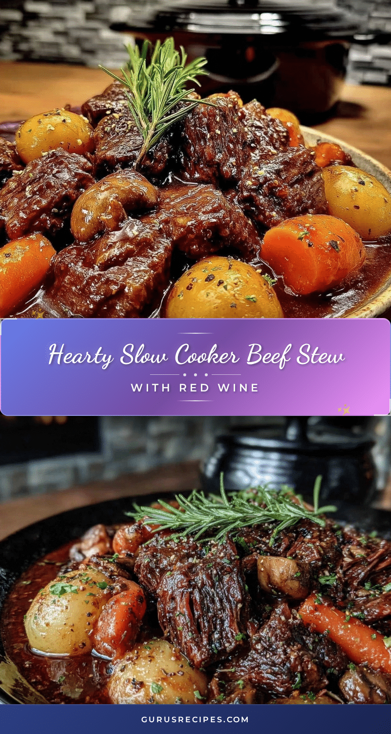 cozy crockpot beef stew recipe