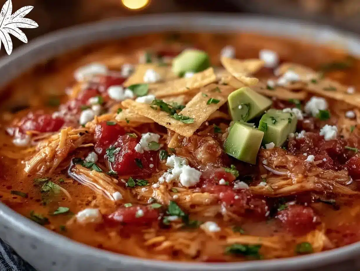cozy crockpot chicken tortilla soup preparation steps