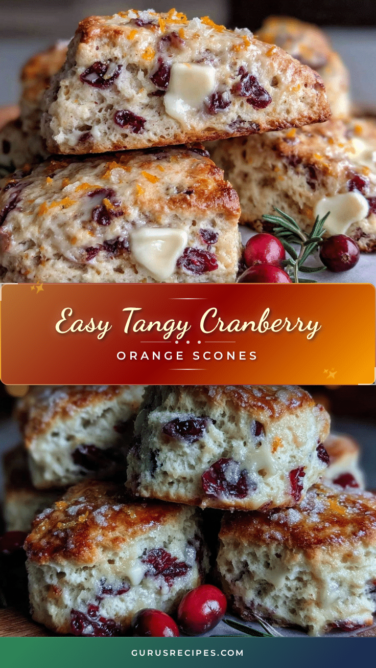 cranberry orange white chocolate scones recipe