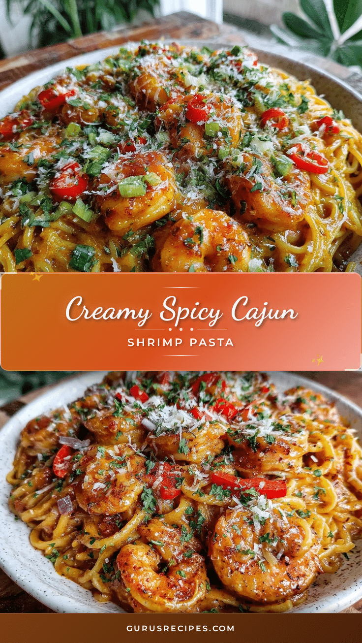 creamy cajun shrimp pasta recipe
