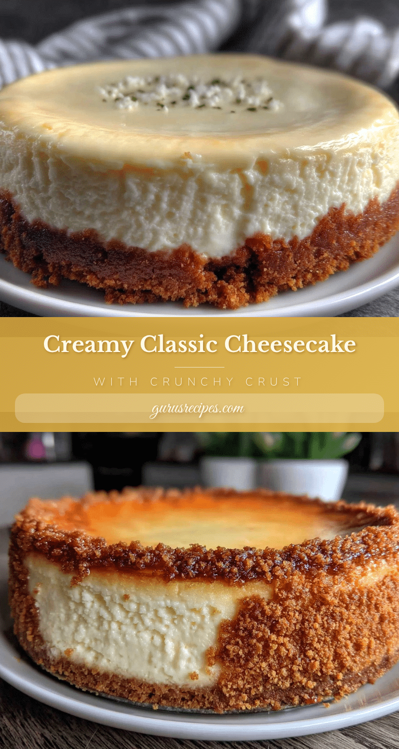 creamy classic cheesecake recipe