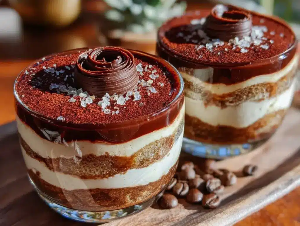creamy irish coffee tiramisu - featured image