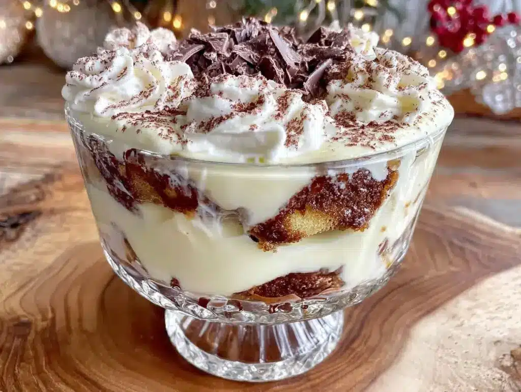 Creamy Irish Coffee Tiramisu - featured image