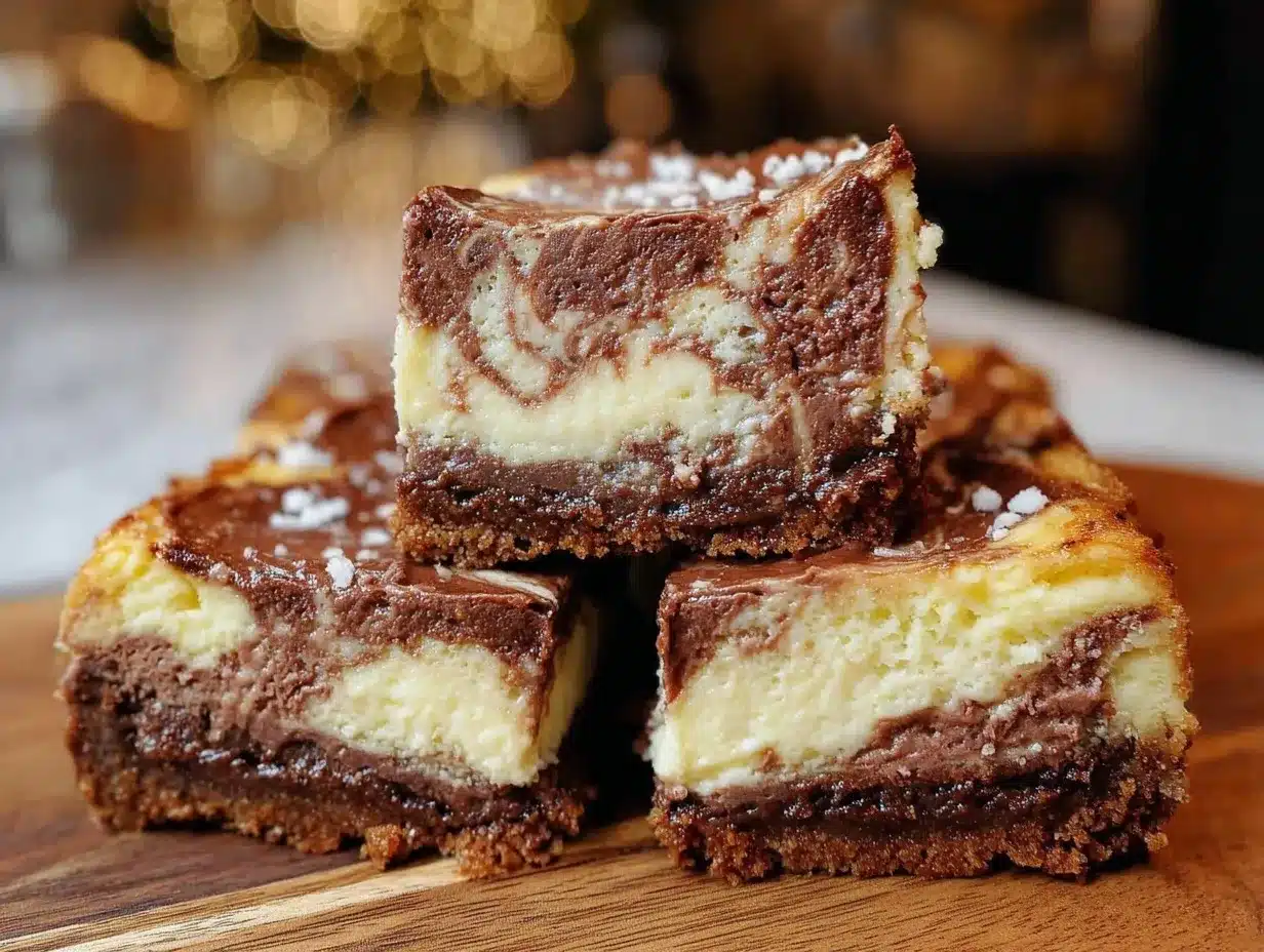 creamy marbled vanilla chocolate cheesecake preparation steps