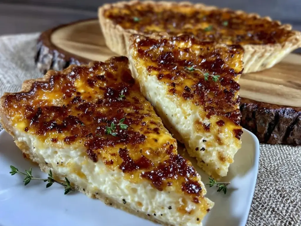 creamy quiche Lorraine - featured image