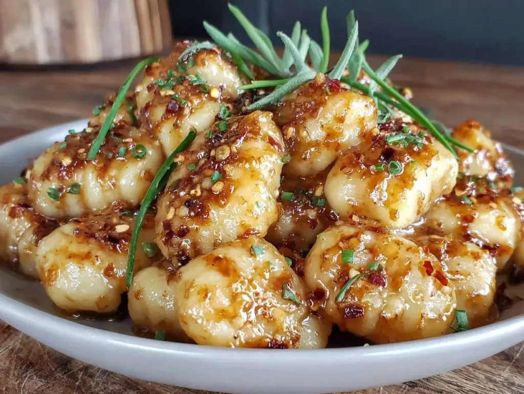 creamy spring green gnocchi - featured image