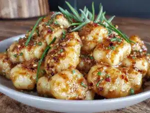 creamy spring green gnocchi - featured image