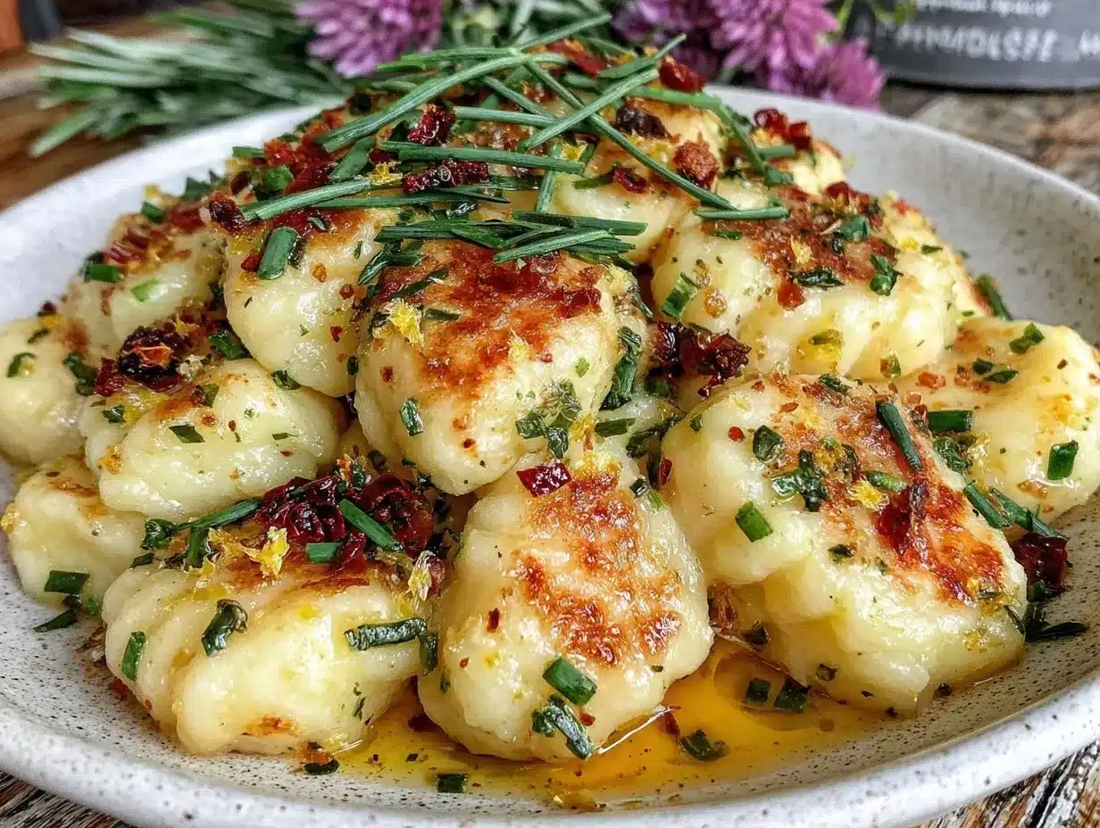 creamy spring green gnocchi preparation steps