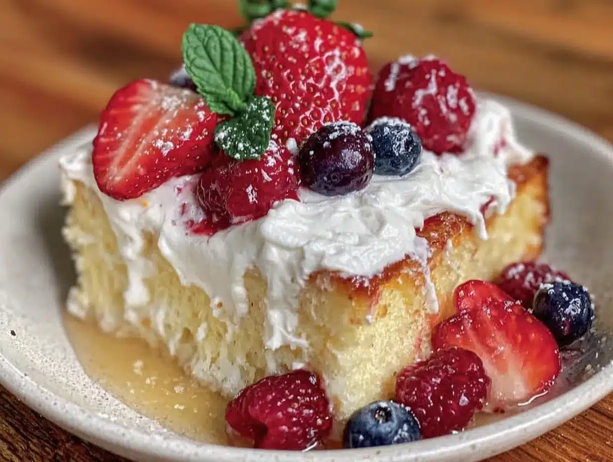 creamy tres leches cake preparation steps