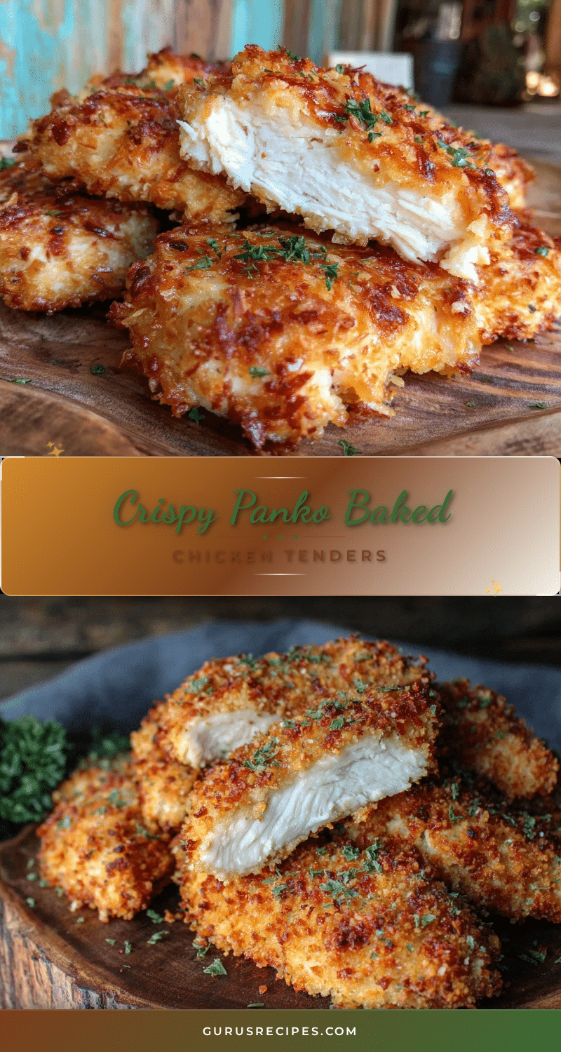 crispy baked chicken tenders recipe