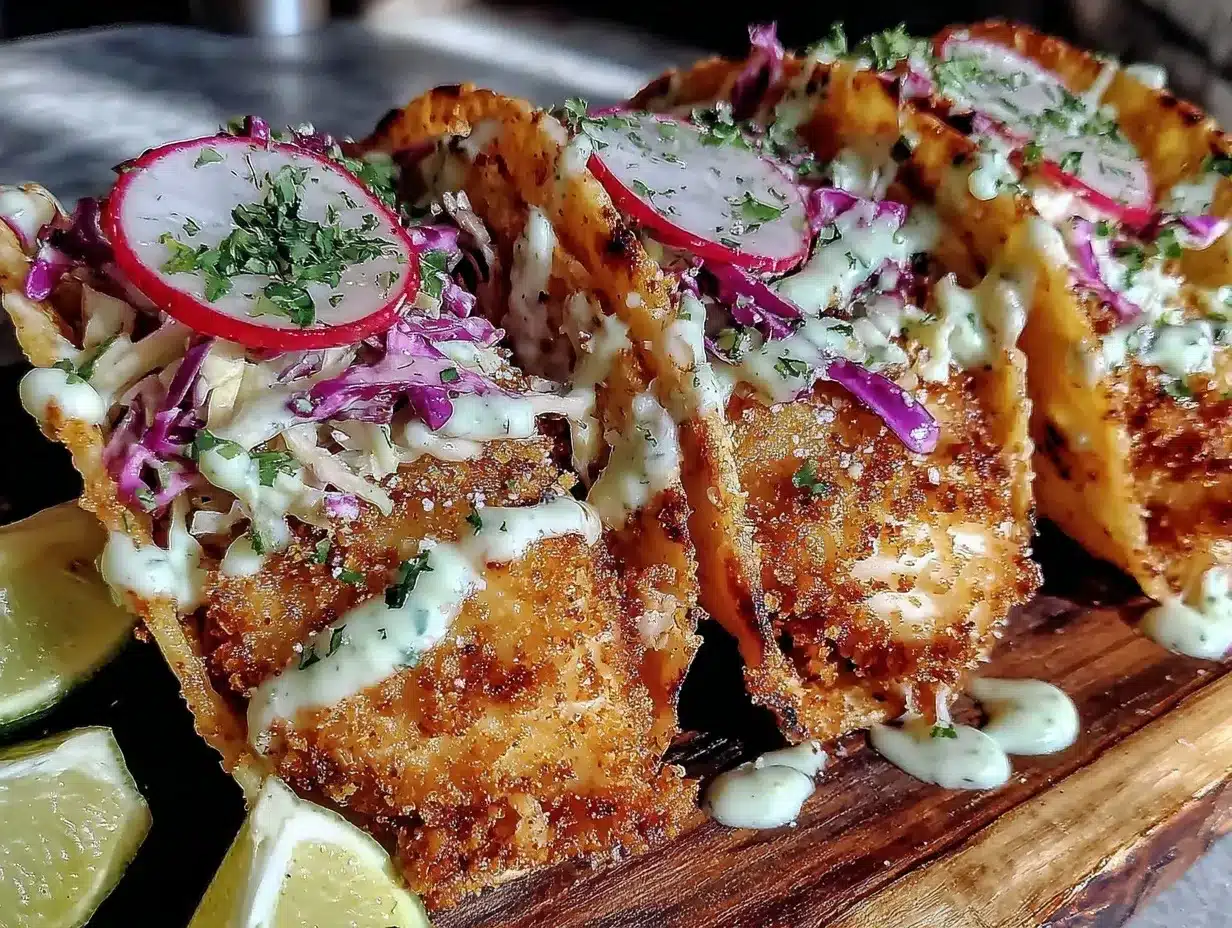 crispy baked fish tacos preparation steps