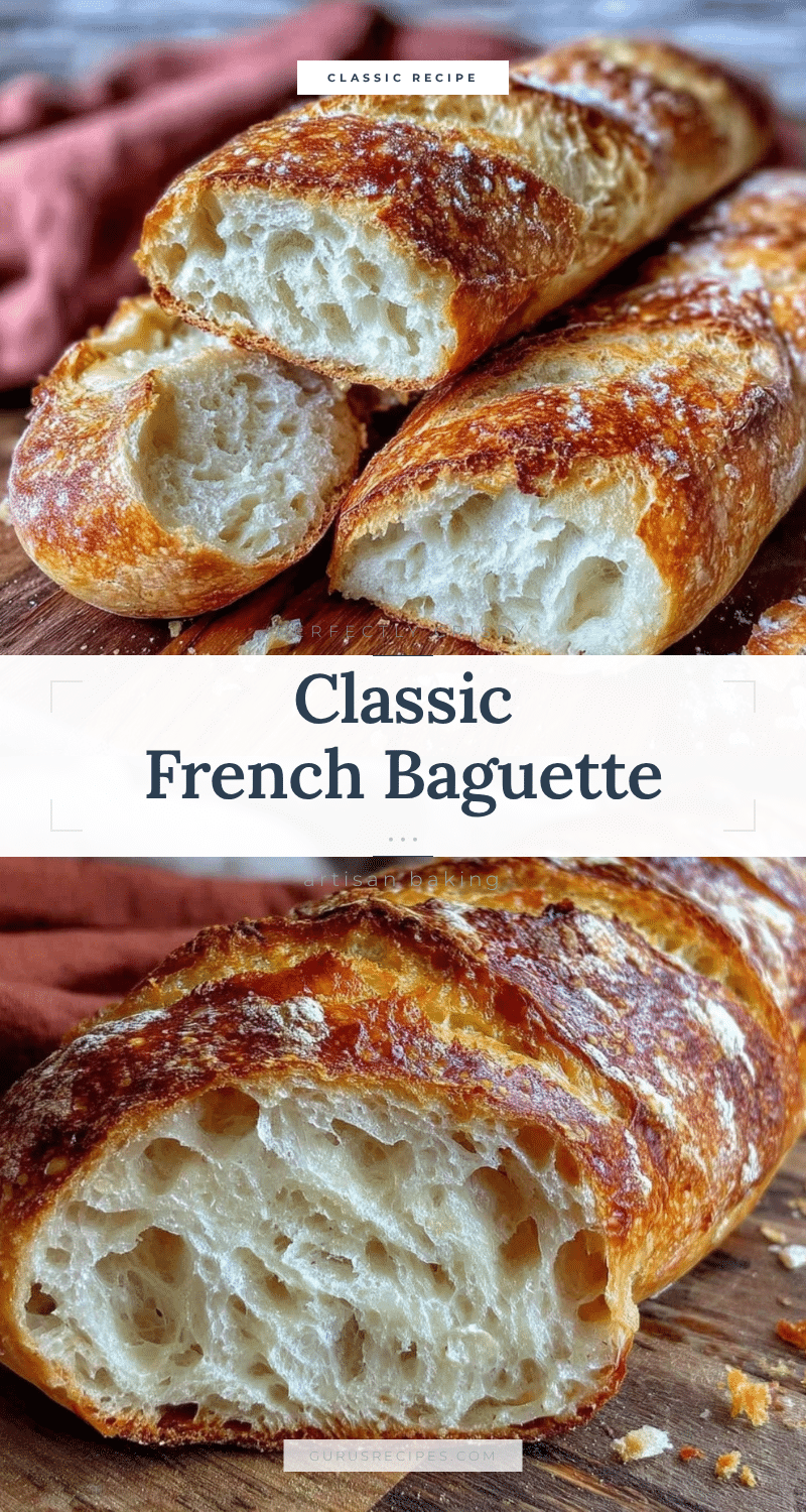 crispy classic french baguette recipe recipe