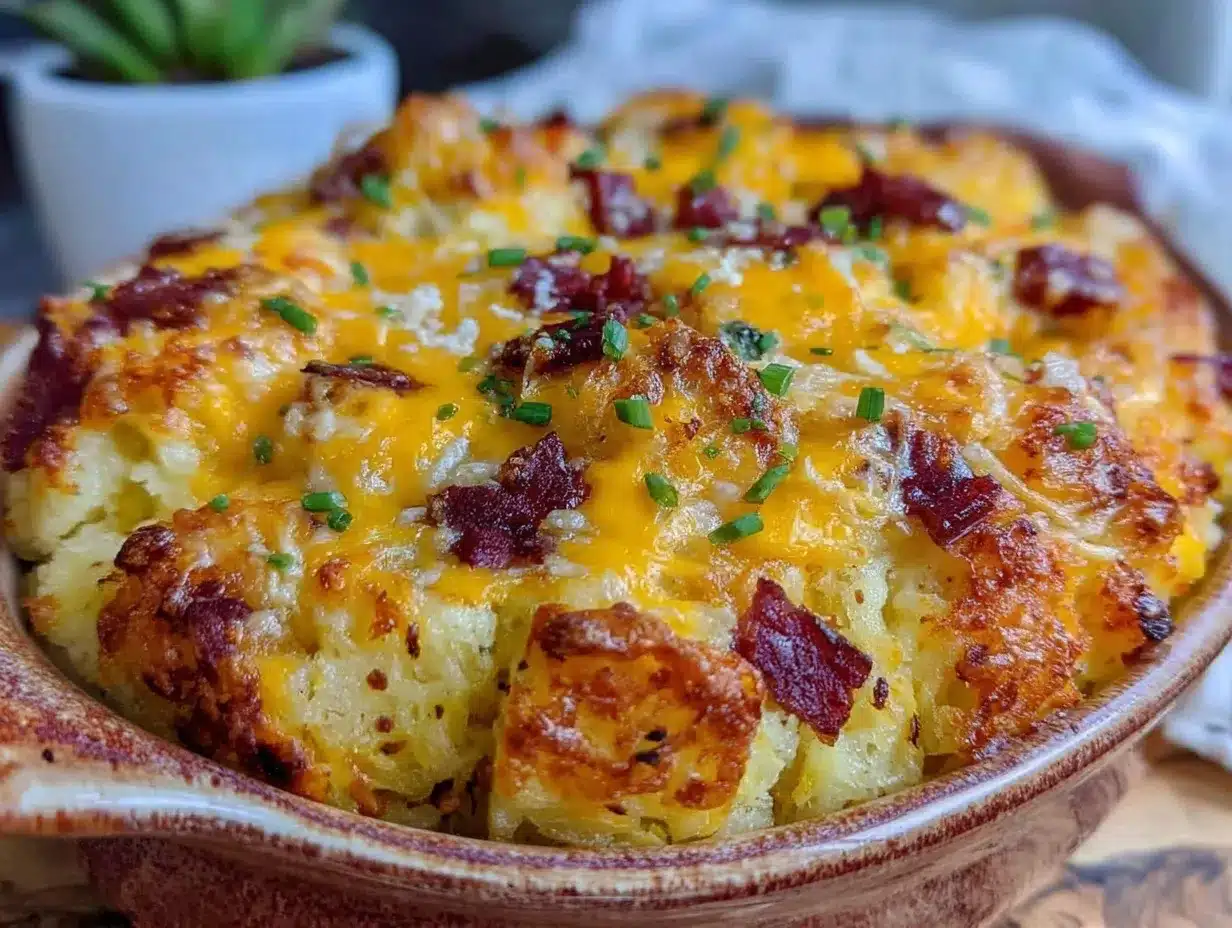crispy corned beef hash breakfast casserole preparation steps