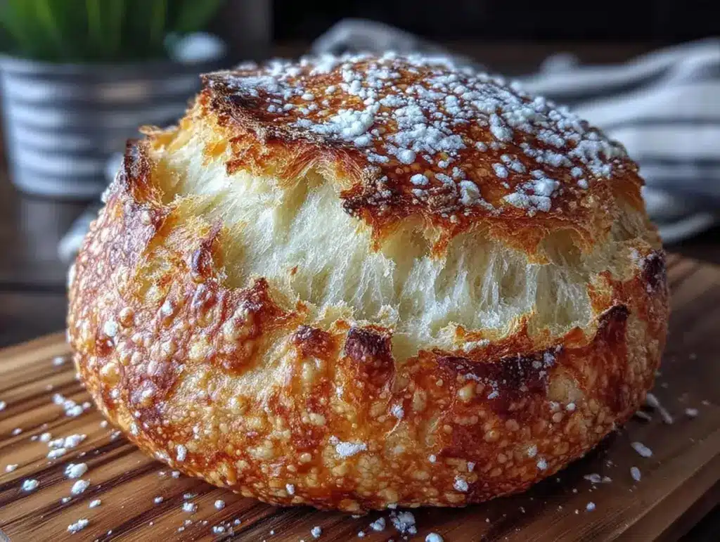 crispy crusty italian bread recipe - featured image