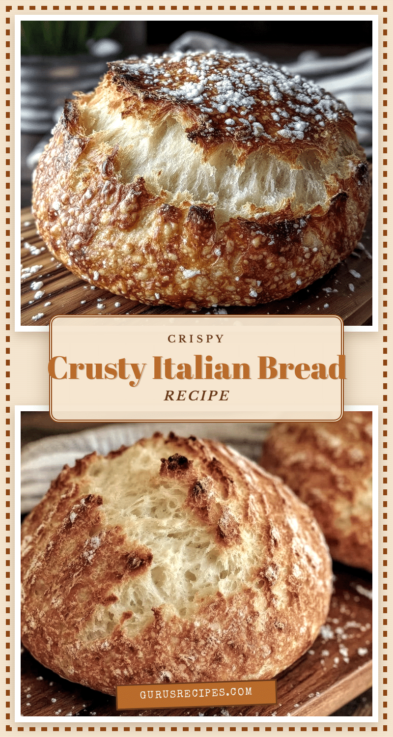 crispy crusty italian bread recipe recipe