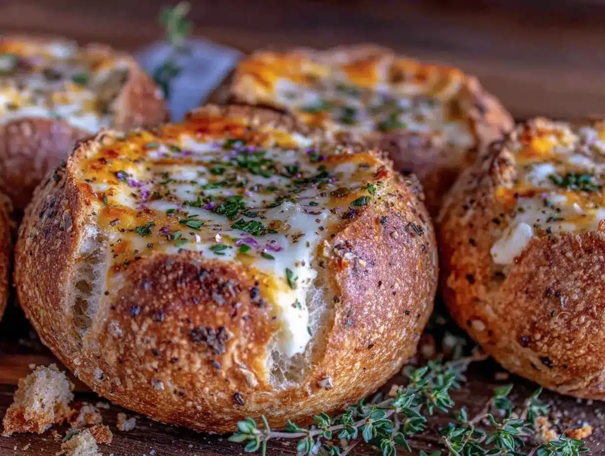 crispy homemade bread bowls preparation steps
