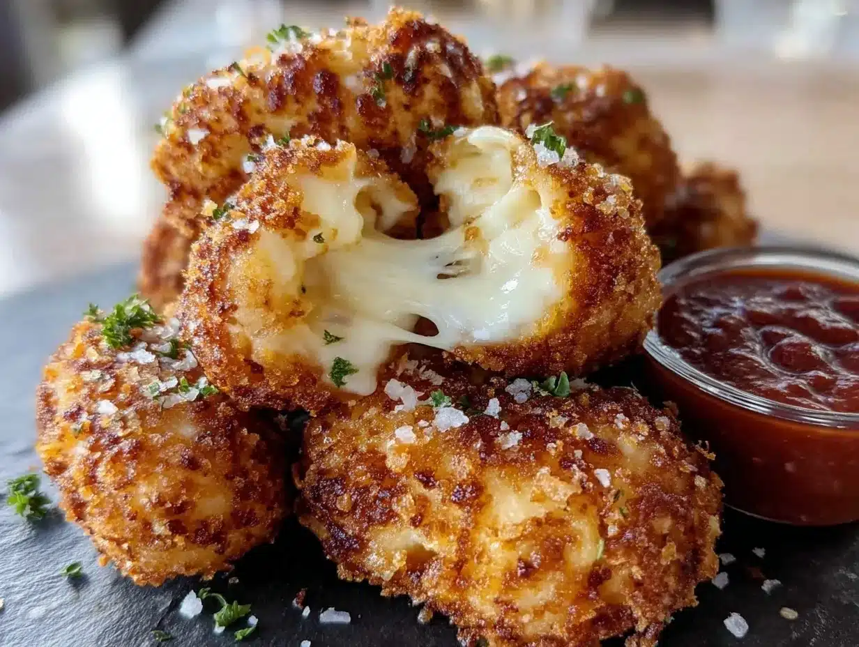 crispy mozzarella sticks recipe preparation steps