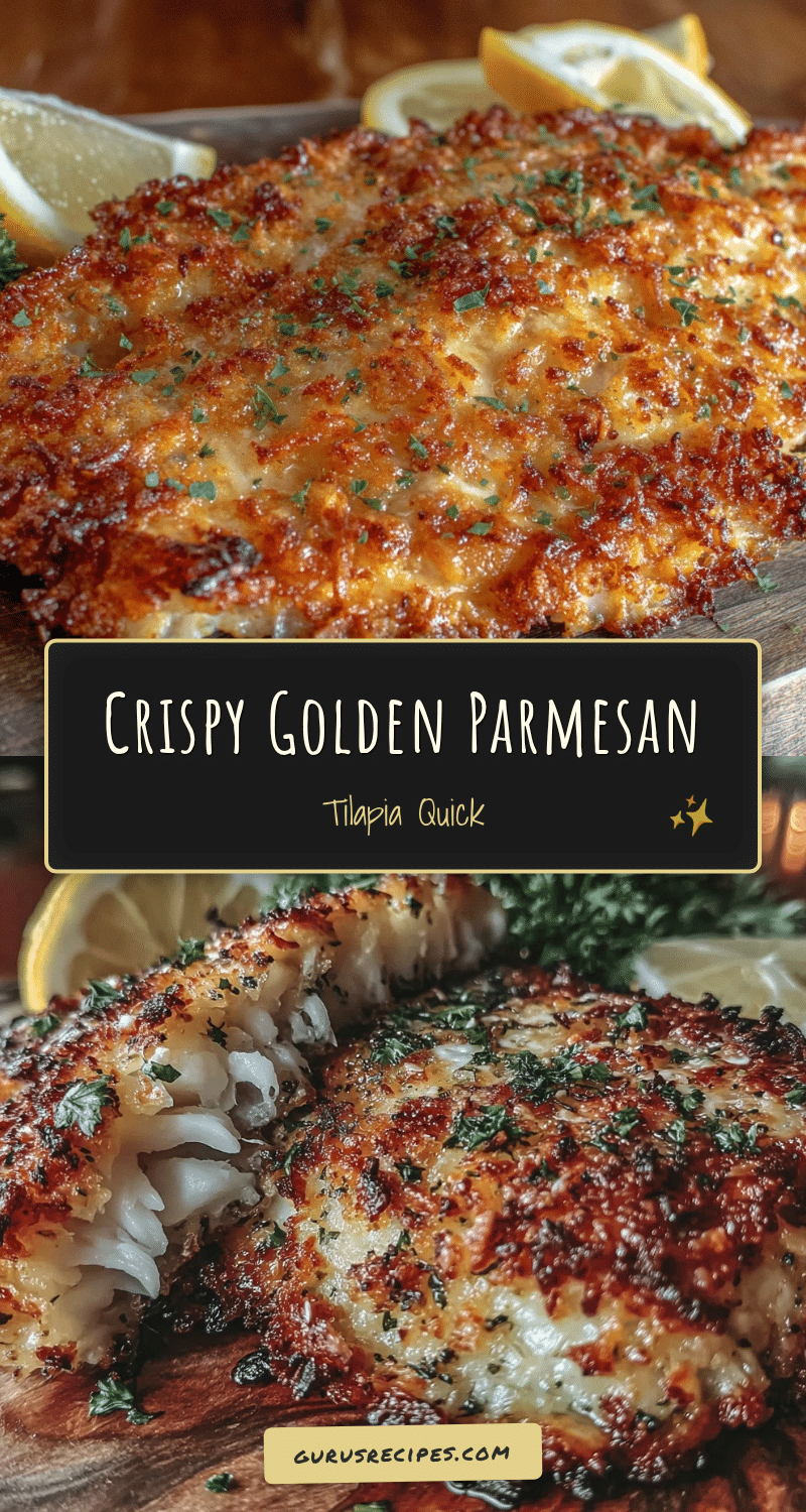 crispy parmesan tilapia recipe
