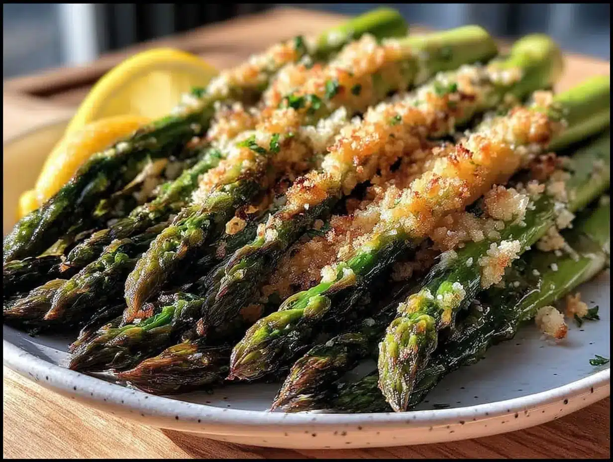 crispy roasted asparagus preparation steps