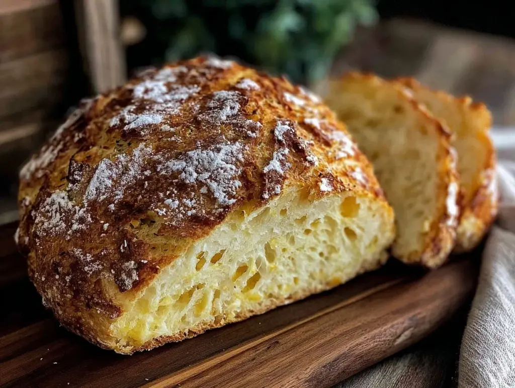 crispy rustic italian crusty bread - featured image