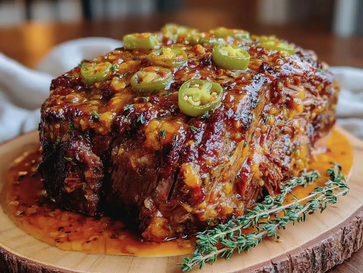 Crockpot Mississippi Pot Roast preparation steps