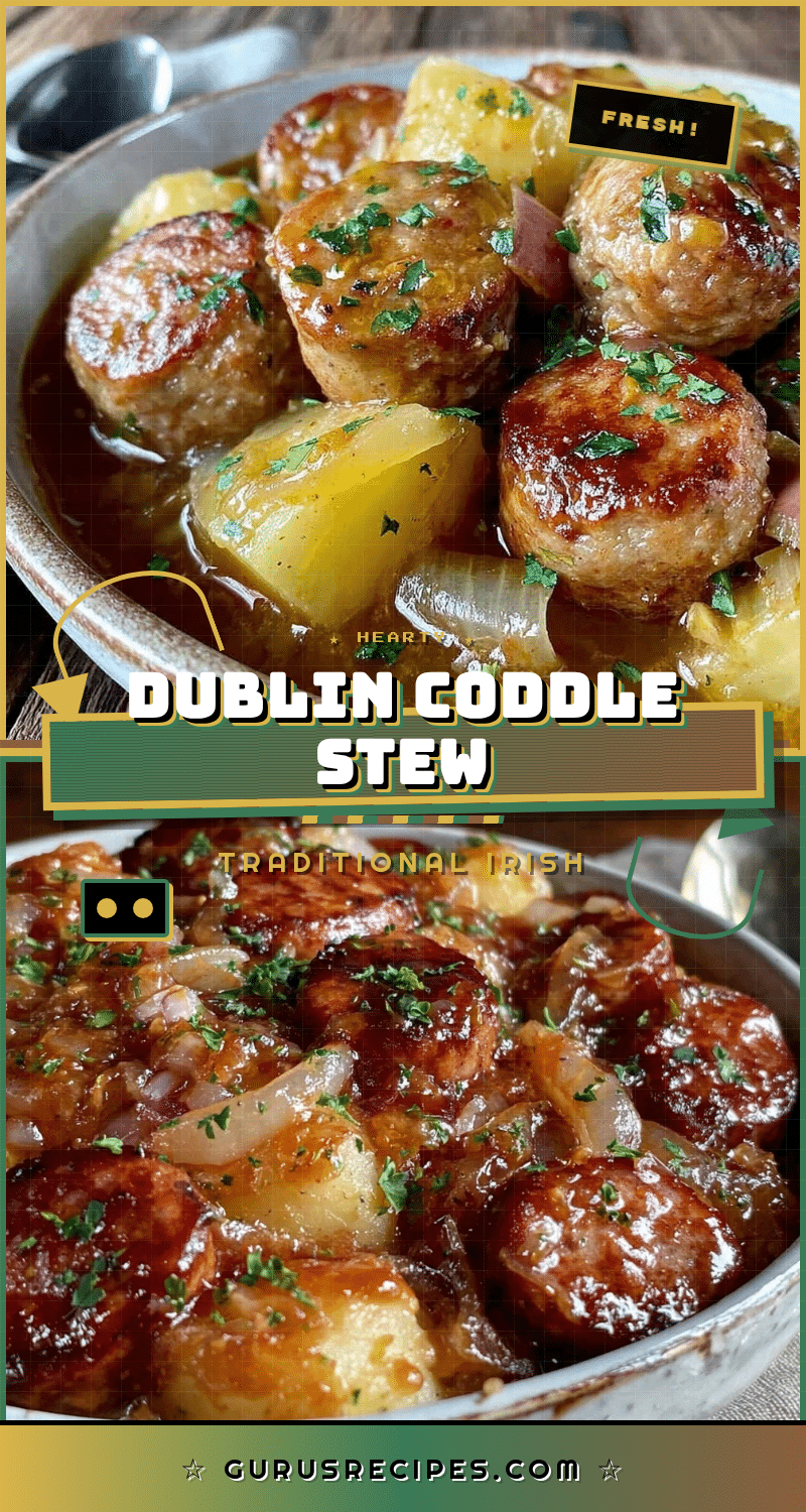 Dublin Coddle Irish Sausage Stew recipe