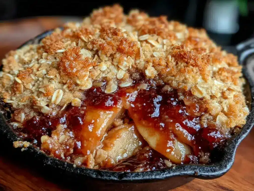 Dutch Oven Apple Crisp - featured image