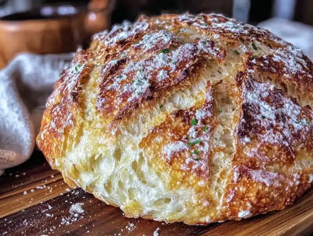 Dutch Oven No Knead Bread - featured image