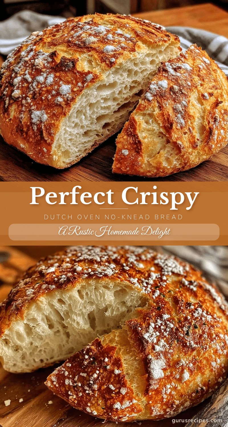 Dutch Oven No-Knead Bread recipe