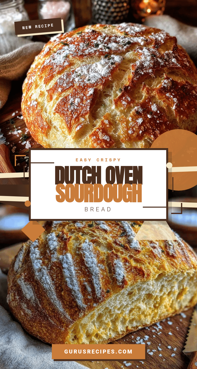 Dutch oven sourdough bread recipe