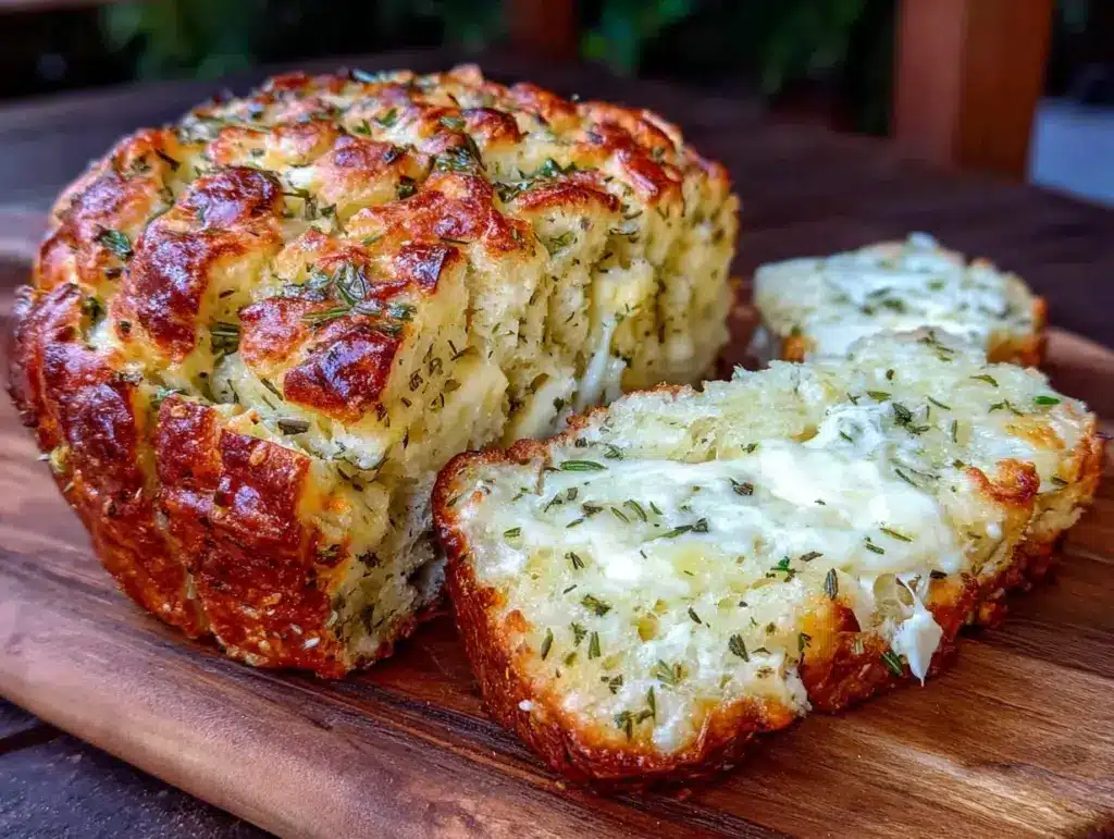 Easy Cheesy Italian Herb Bread - featured image