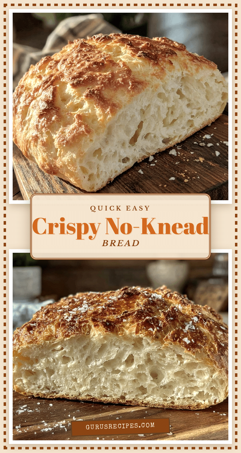 easy no-knead bread recipe recipe