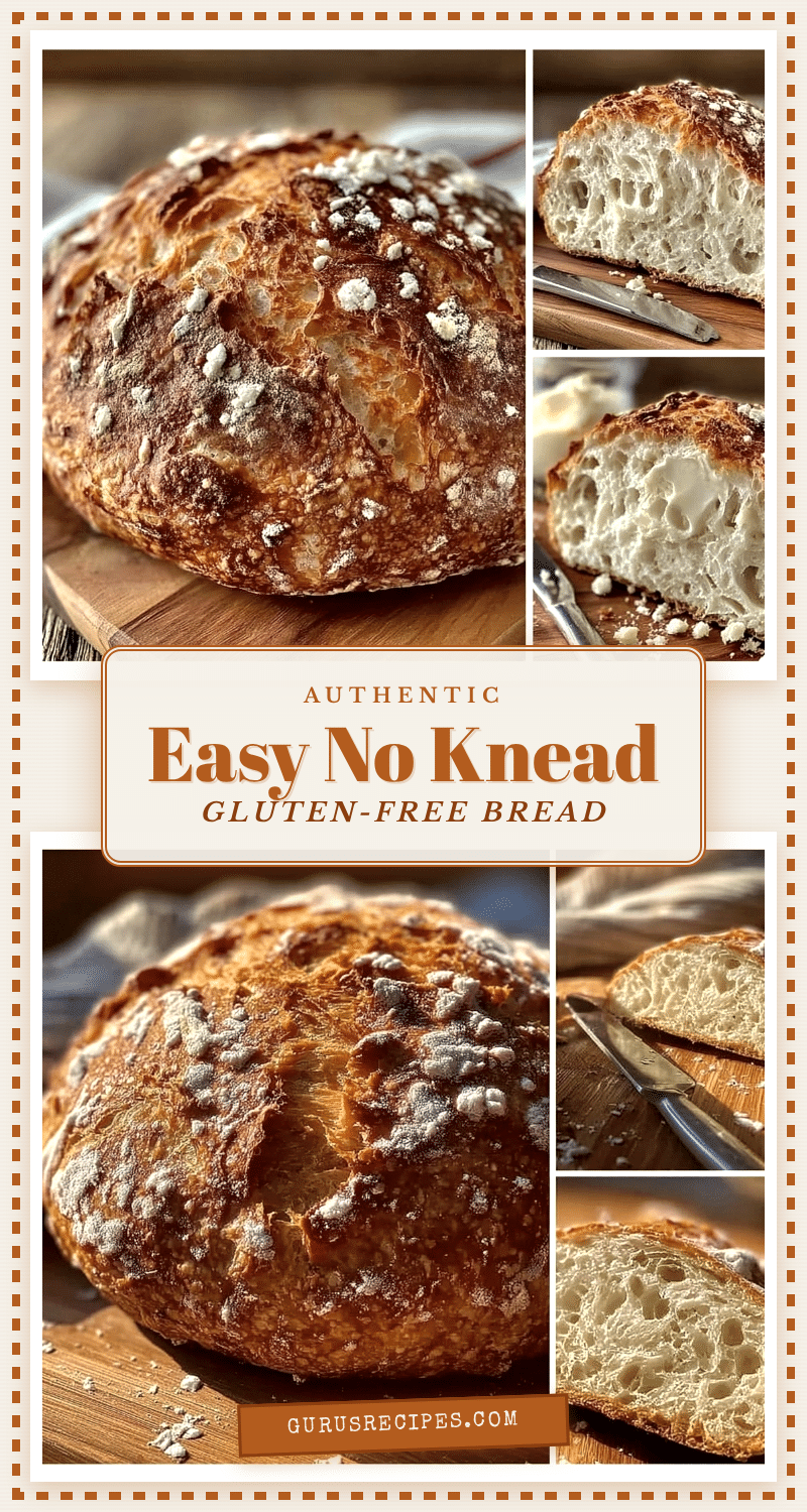 easy no knead gluten free bread recipe