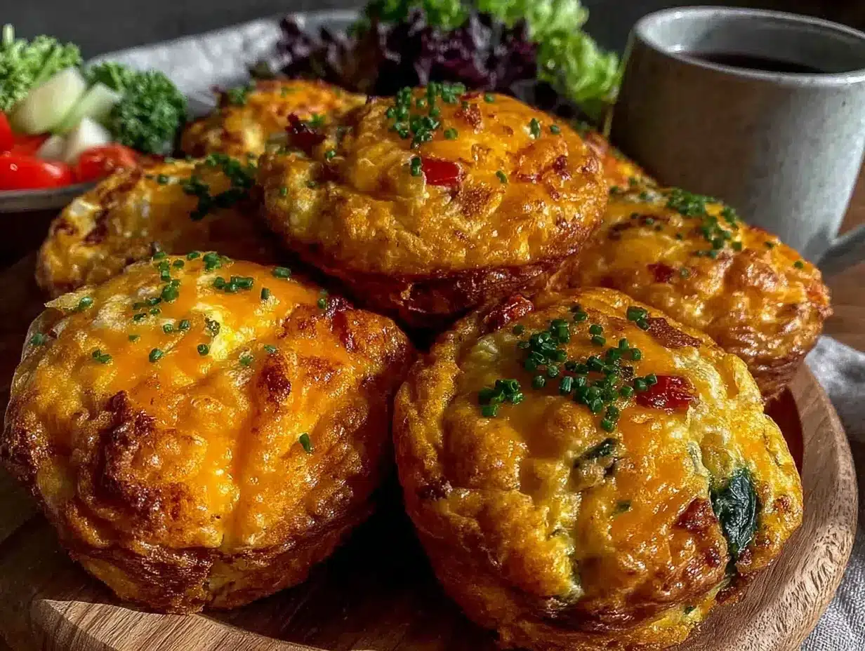 easy veggie-loaded breakfast egg muffins preparation steps
