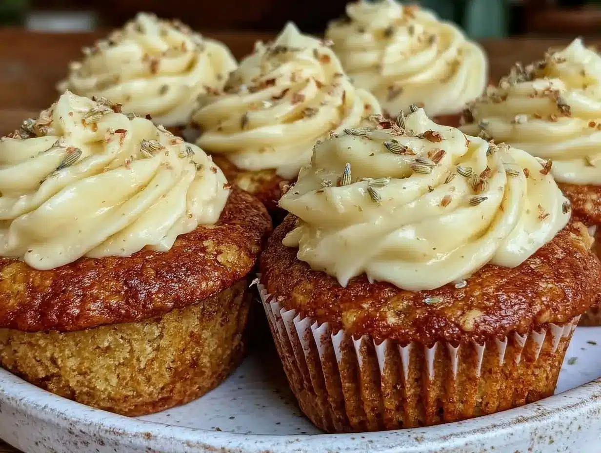 fluffy lavender honey vanilla cupcakes preparation steps