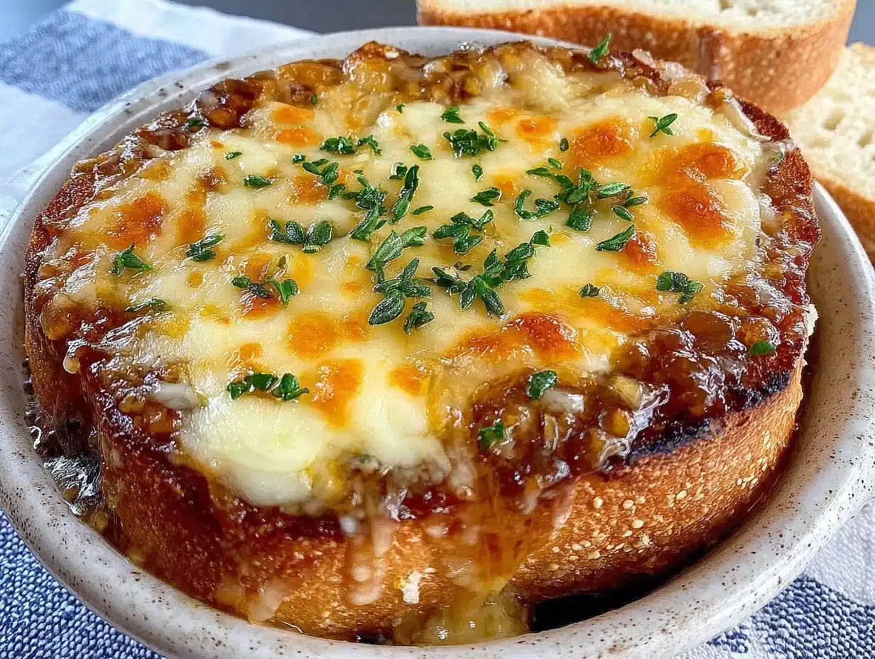 Cozy French Onion Soup Recipe With Easy Gruyere Crostini Perfect For Winter