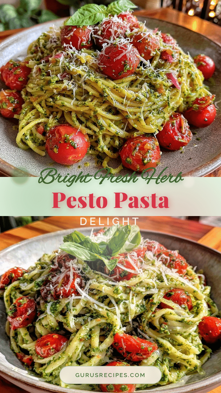 fresh herb pesto pasta recipe