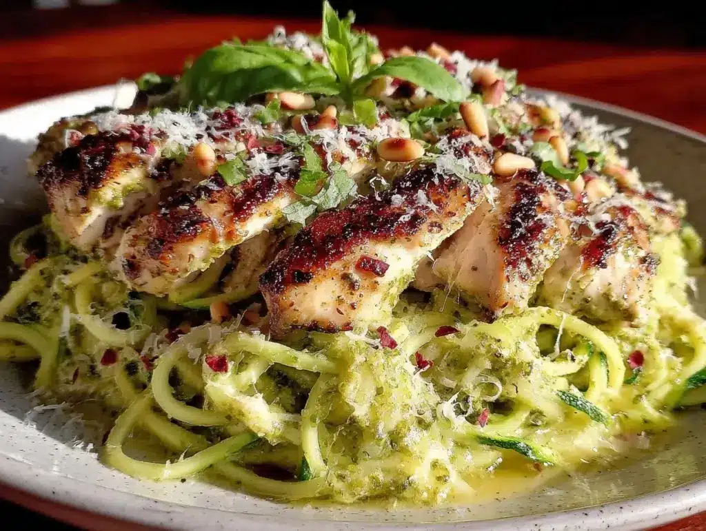 fresh zucchini noodles - featured image