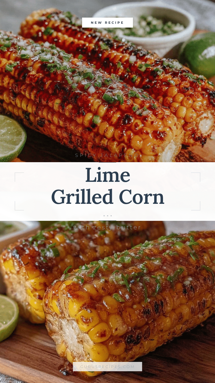grilled corn with spicy jalapeño lime butter recipe