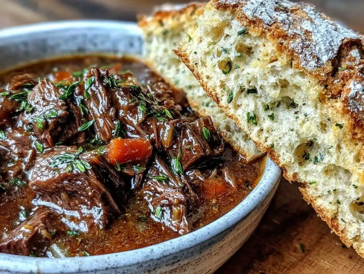 Guinness beef stew preparation steps