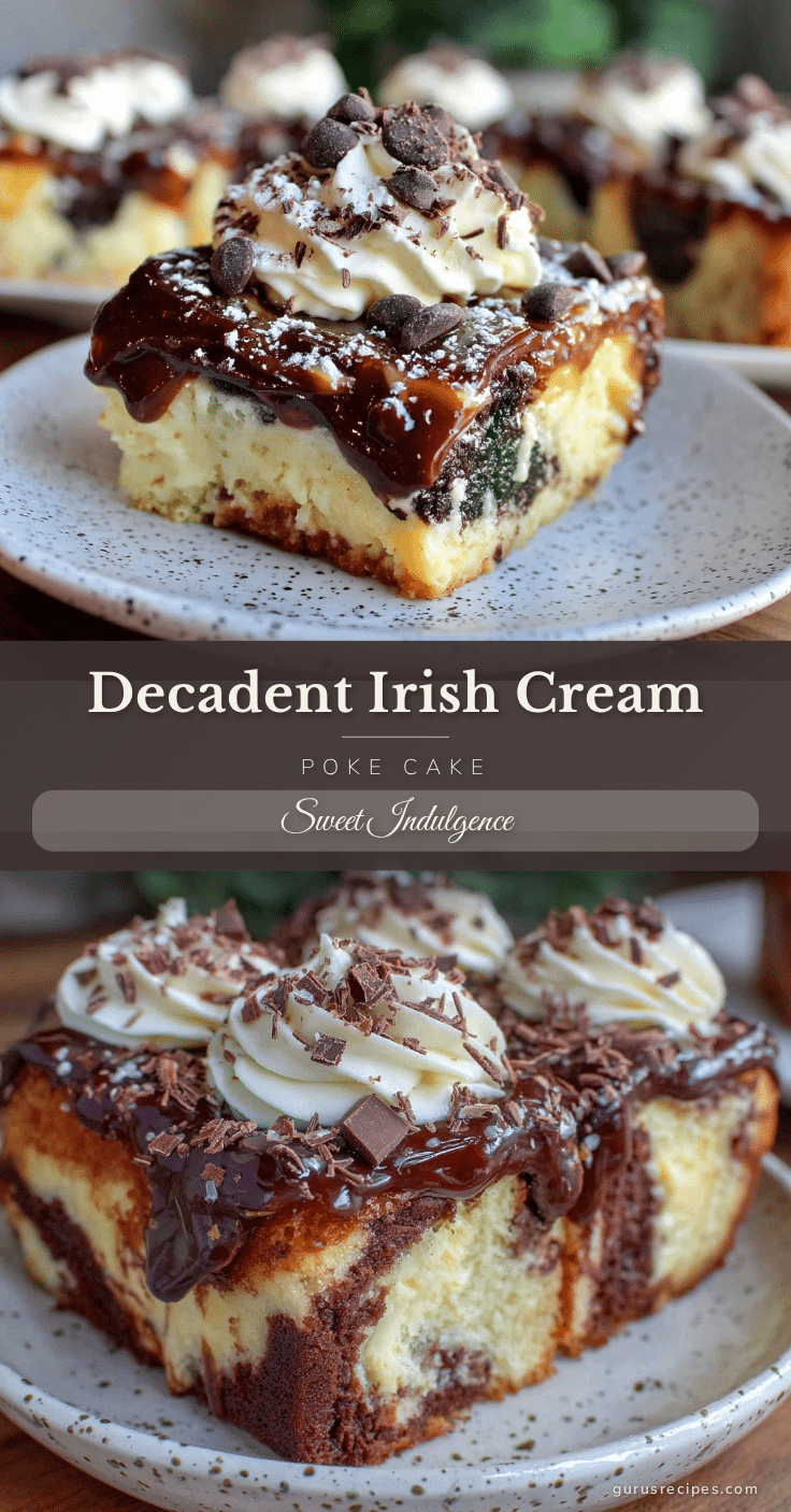irish cream poke cake recipe
