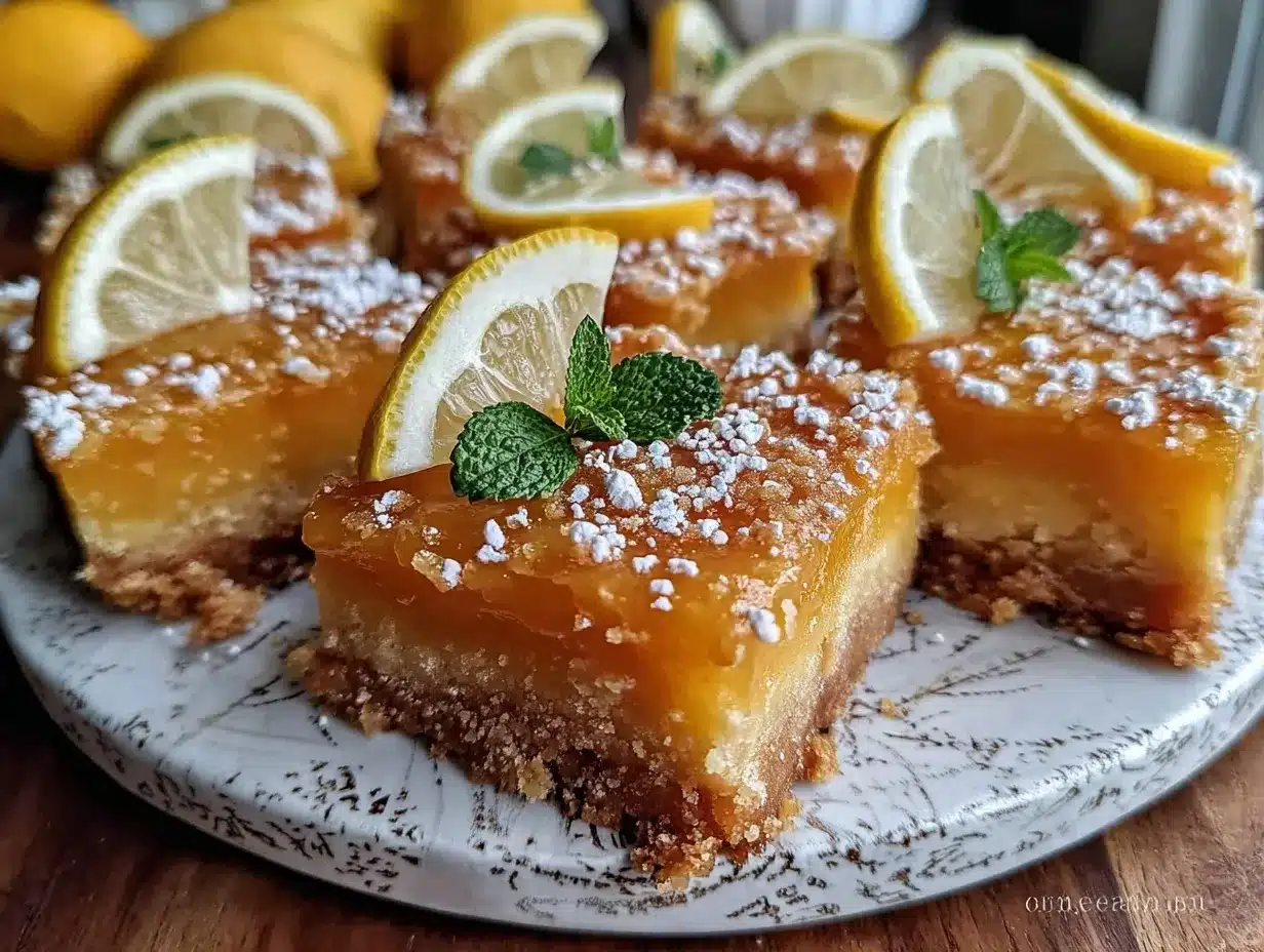 lemon curd bars preparation steps