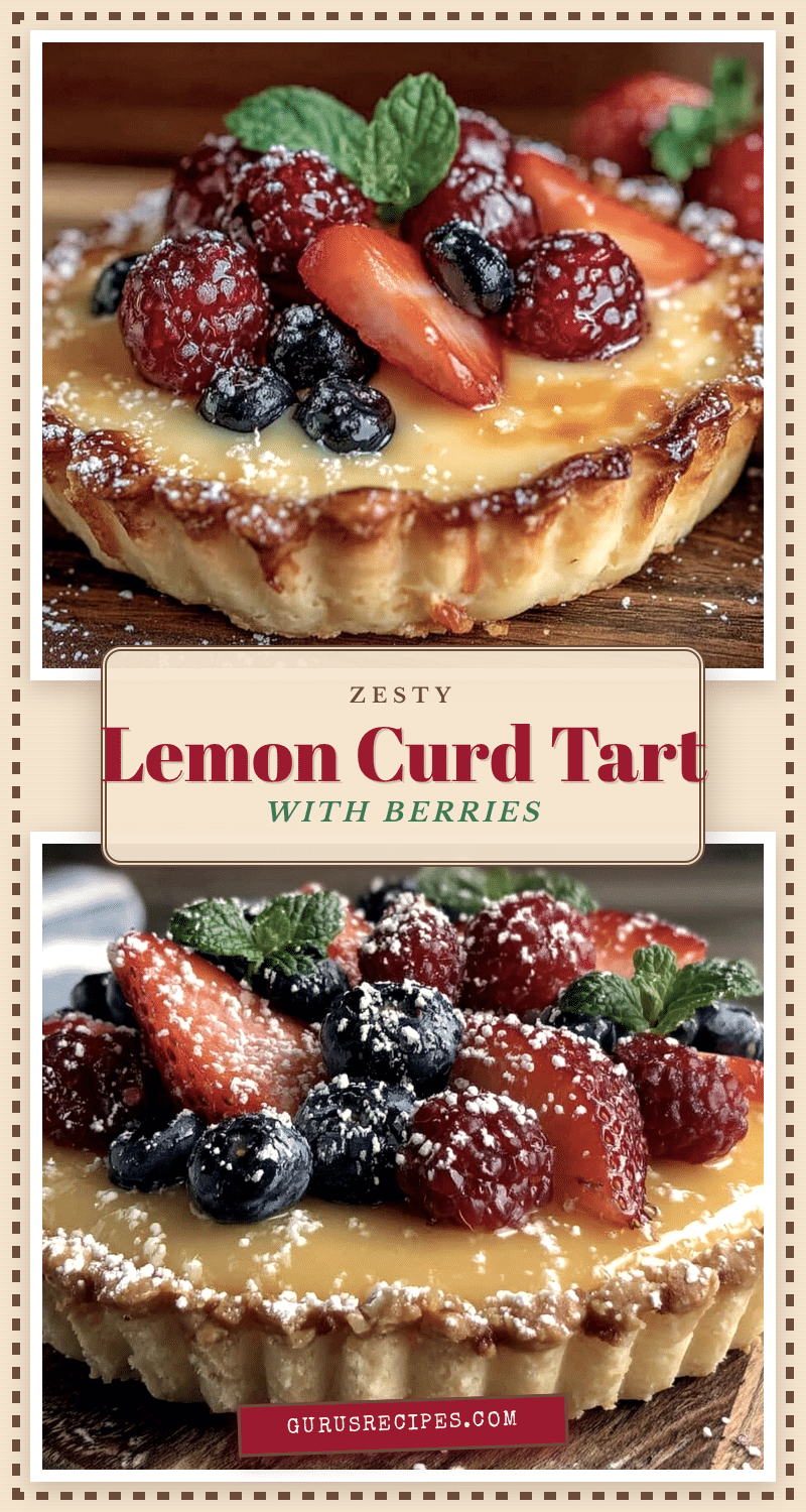 lemon curd tart recipe