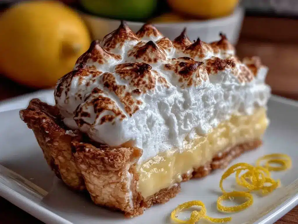 lemon meringue pie recipe - featured image