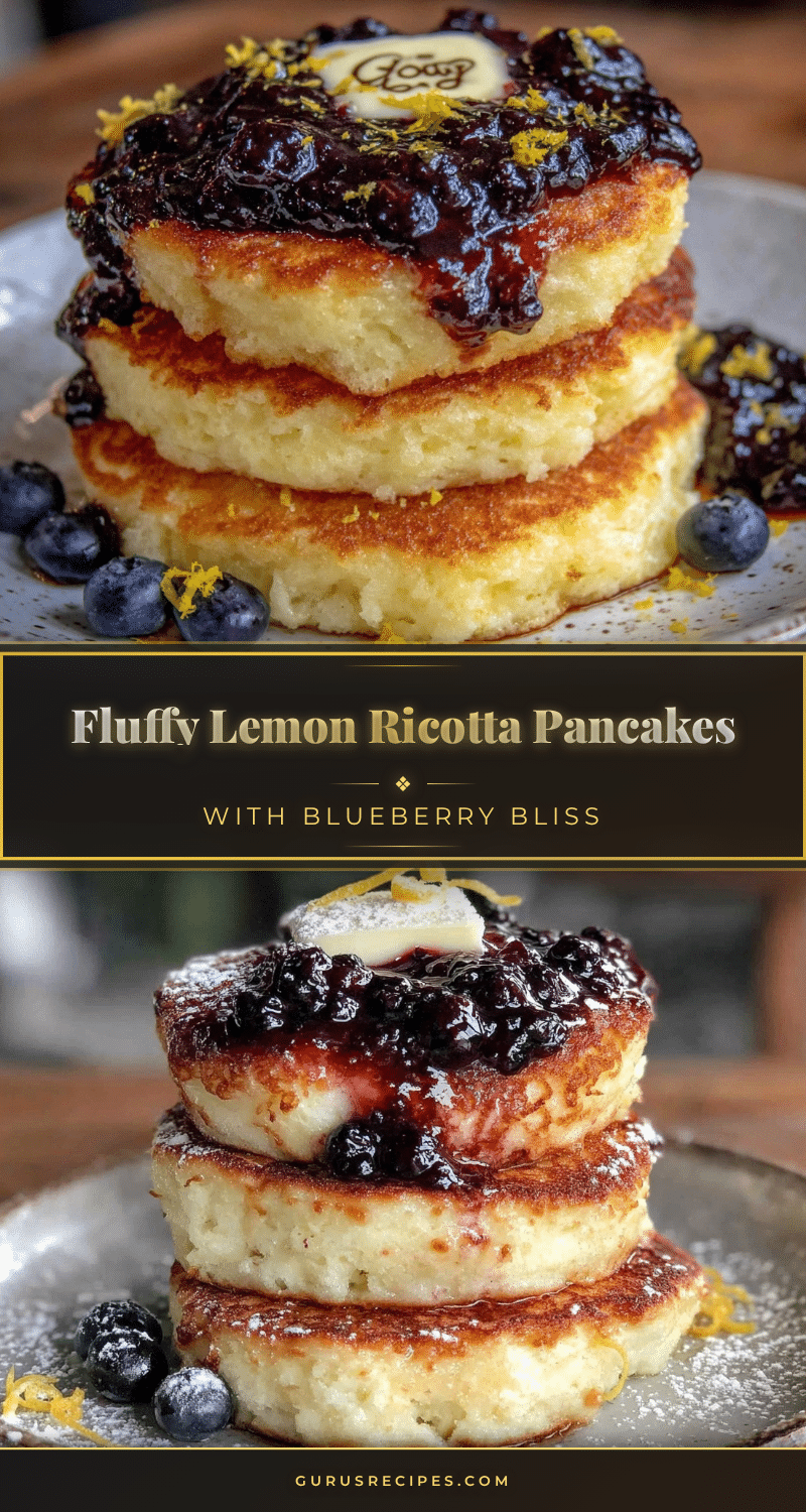 lemon ricotta pancakes recipe