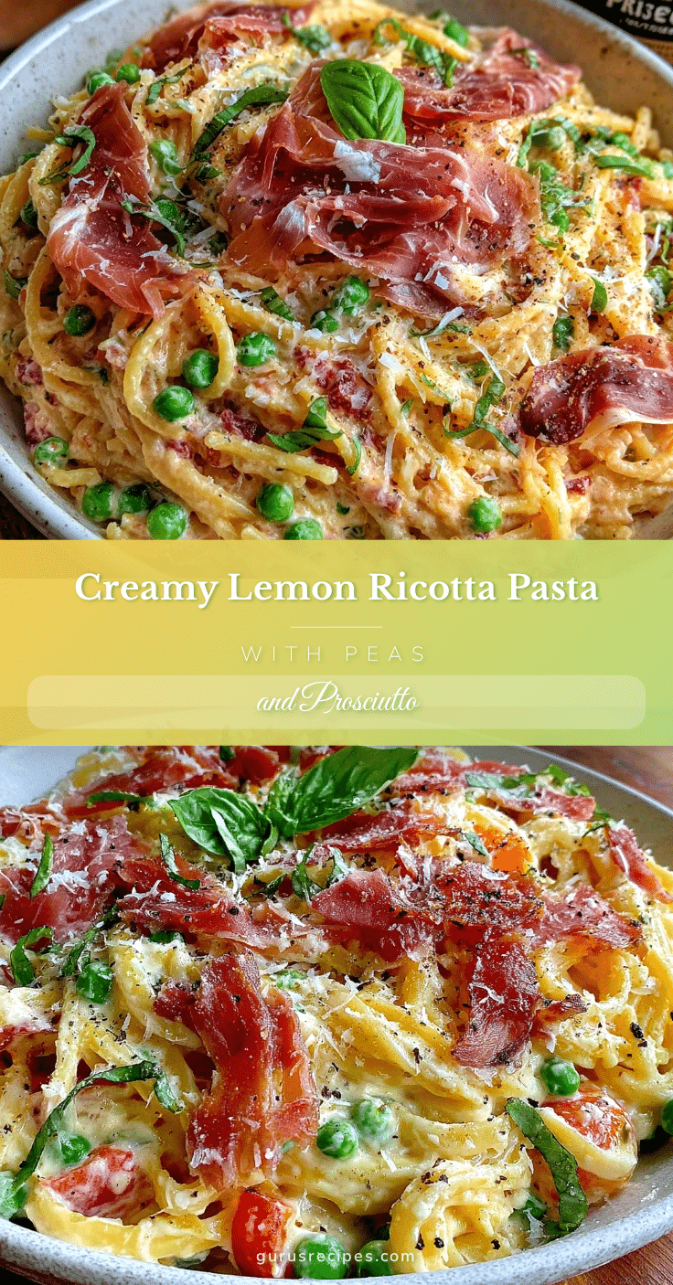 lemon ricotta pasta recipe