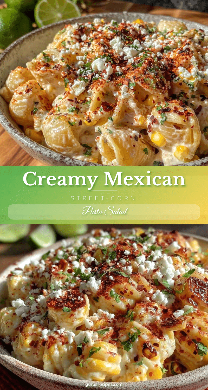 mexican street corn pasta salad recipe