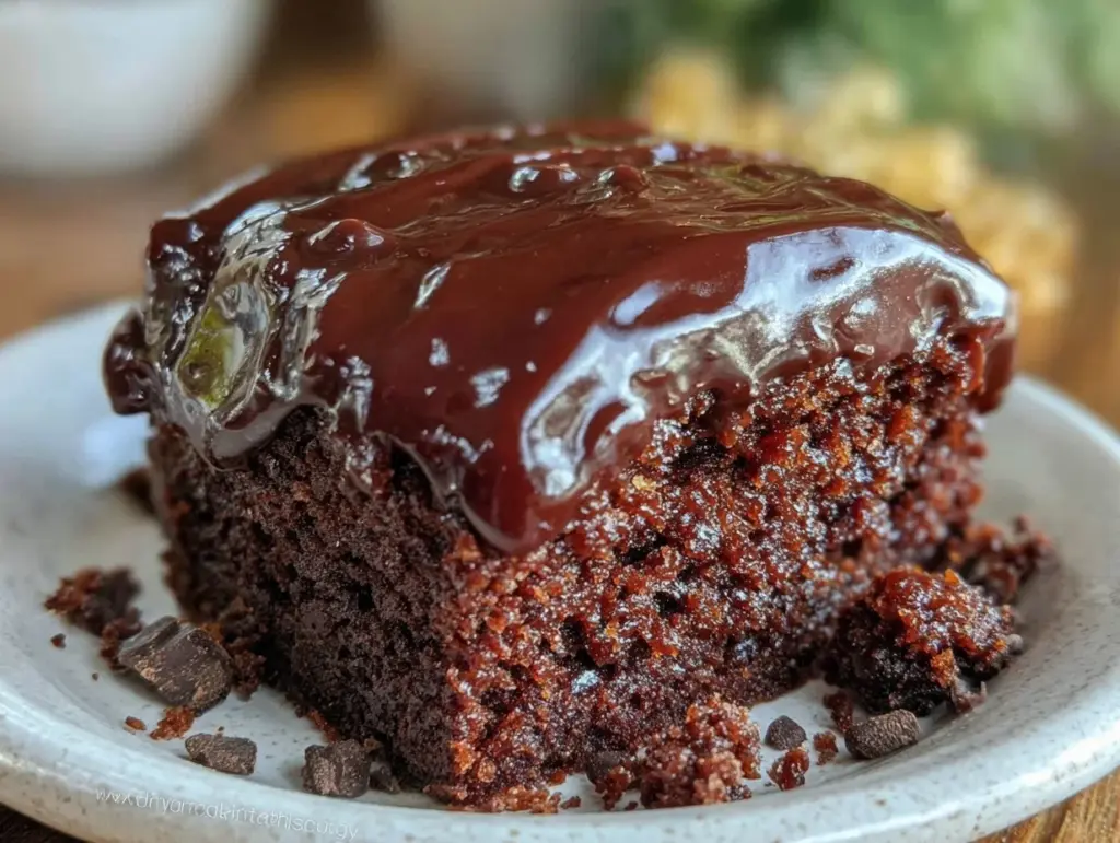 moist texas sheet cake - featured image